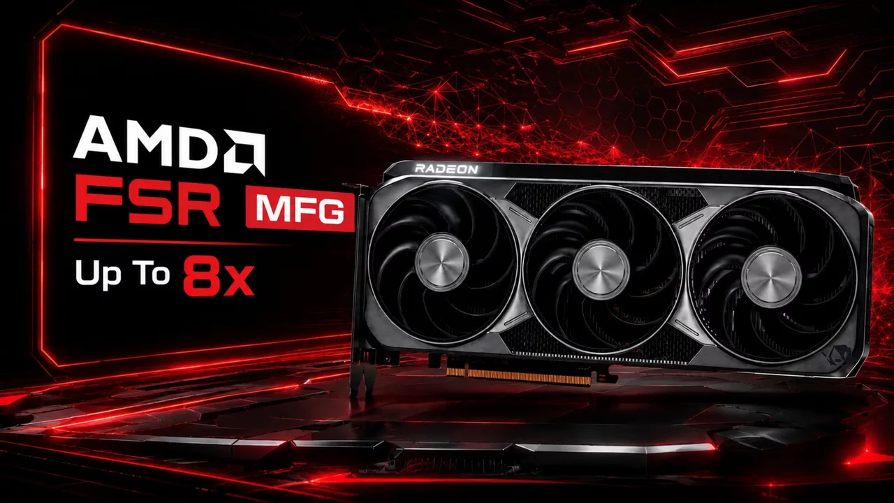 AMD Radeon MFG 8x ve Yeni FSR Seçeneklerini Test Ediyor